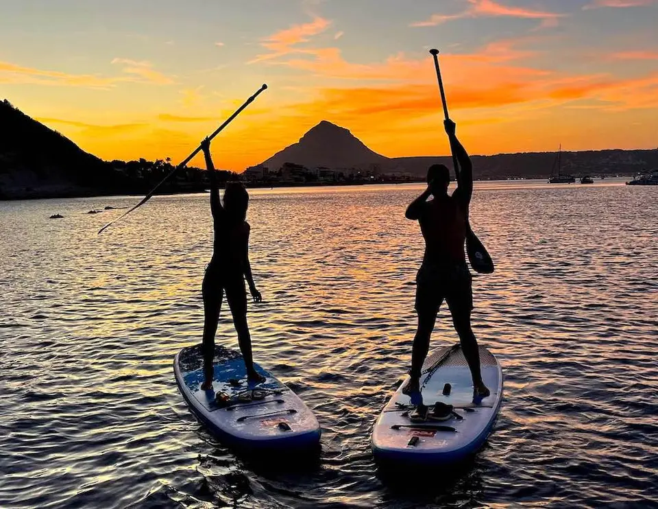 Sunset Paddle Board