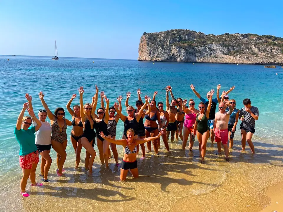 Team building day on the water in Jávea