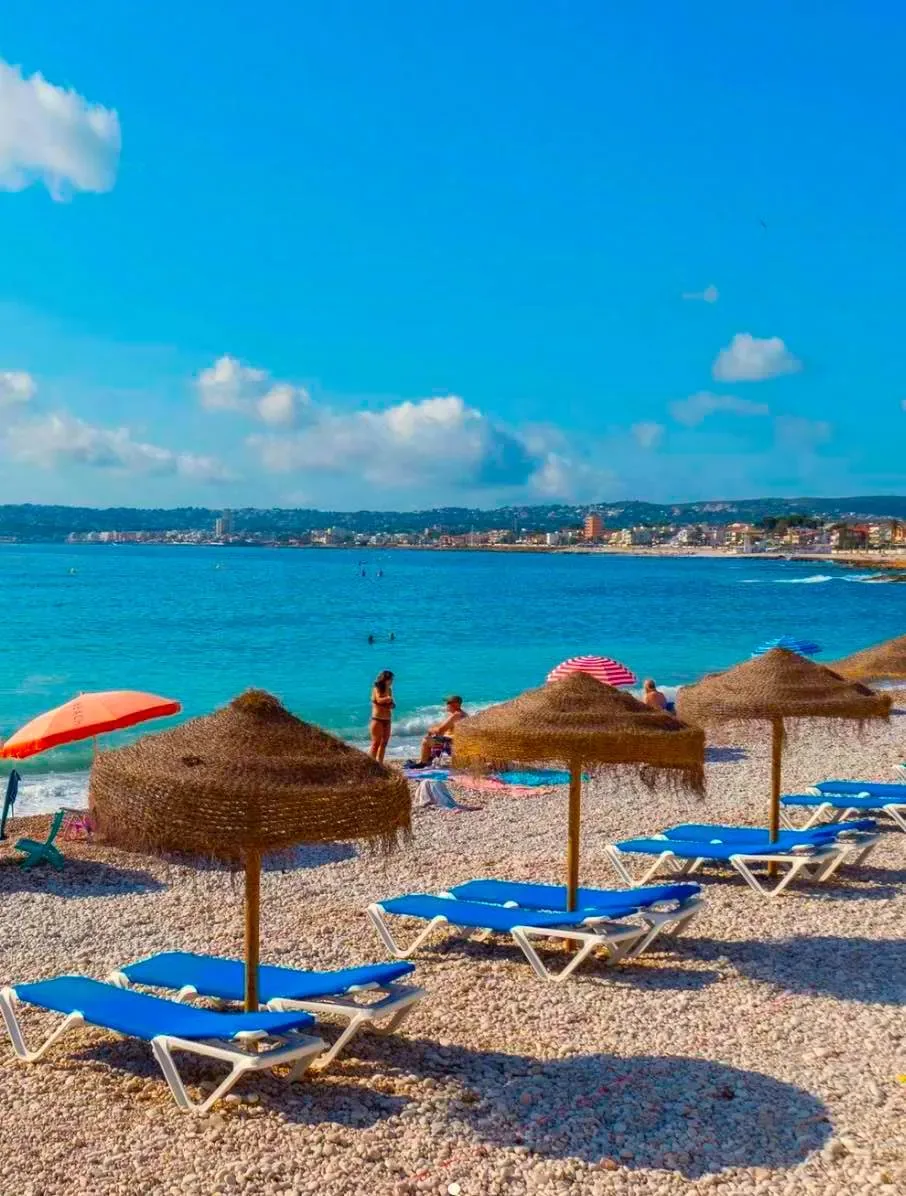 playa de la grava javea