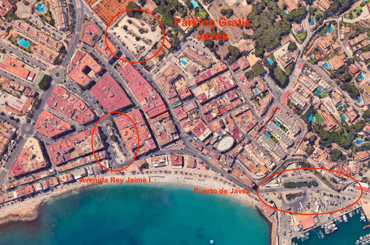 playa de la grava javea