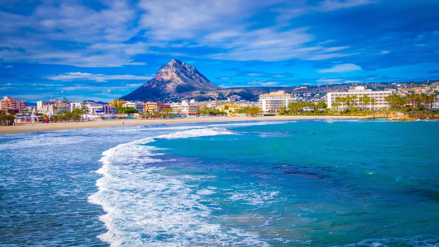 Playa del arenal Javea